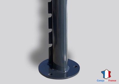 POTEAU À PLATINE SOUDÉE H 1.30 M Image 1